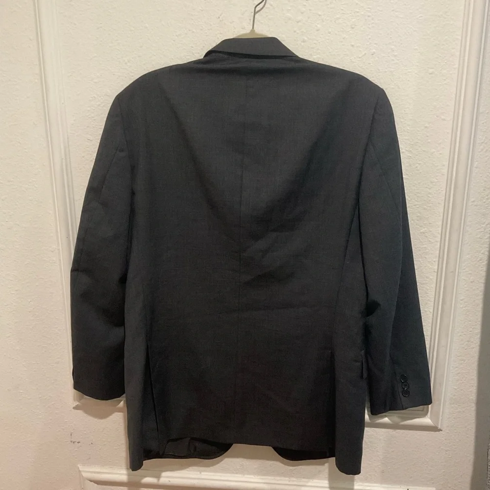 Alexander McQueen x Loro Piana Charcoal Blazer